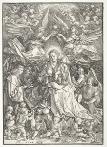 The Virgin Surrounded by Many Angels, 1518 by Albrecht Dürer