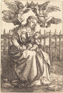 The Virgin and Child Crowned by Two Angels