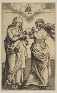 The Virgin and Child with the Infant Christ and Saint Anne, ca. 1500 by Albrecht Dürer