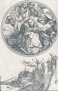 The Virgin crowned by two Angels, c1515 by Albrecht Dürer