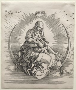 The Virgin on a Crescent, c. 1510-1511 by Albrecht Dürer