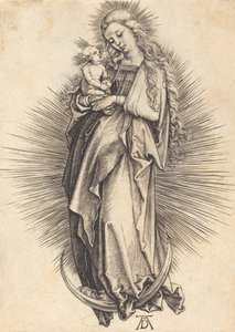 The Virgin on the Crescent by Albrecht Dürer