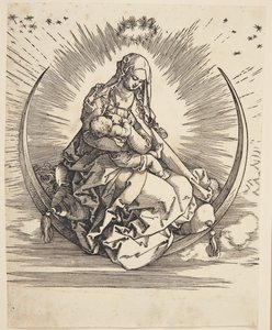 The Virgin on the Crescent by Albrecht Dürer