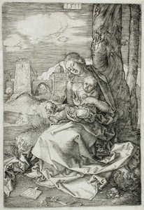 The Virgin with the Pear by Albrecht Dürer