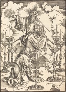 The Vision of the Seven Candlesticks by Albrecht Dürer