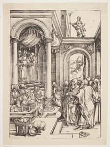 The Presentation of the Virgin in the Temple by Albrecht Dürer