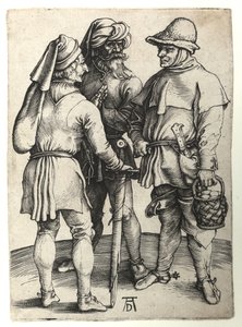 Three Villagers in Conversation, c.1497