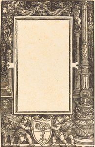 Title-Border with Putti Holding the Pirckheimer Arms