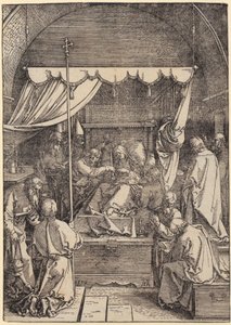 Death of Mary by Albrecht Dürer