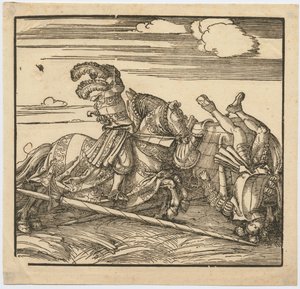Tournament, c. 1516 by Albrecht Dürer