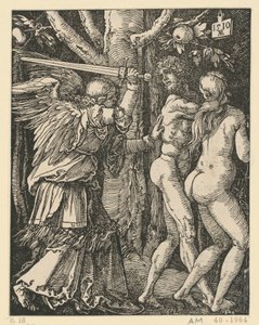 Expulsion from Paradise (Small Passion) by Albrecht Dürer