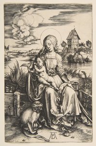 Virgin and Child with the Monkey, ca. 1498 by Albrecht Dürer