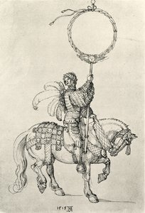 Young Rider as Wreath Holder