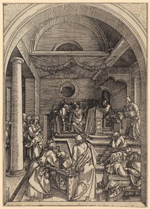 Twelve-Year-Old Jesus in the Temple, Plate 16 from the Series "The Life of Mary"