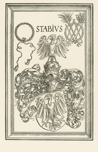 Coat of Arms of Johannes Stabius by Albrecht Dürer or Duerer