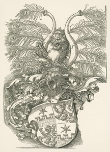 Coat of Arms of Roggendorf by Albrecht Dürer or Duerer