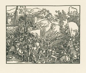 Holofernes Fighting the Jews by Albrecht Dürer or Duerer