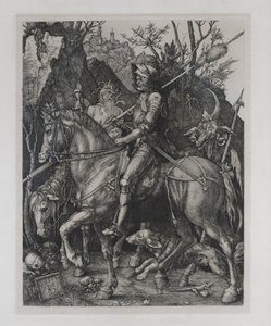 Knight, Death and the Devil by Albrecht Dürer or Duerer