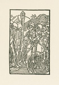 Meeting Between the Living and the Dead by Albrecht Dürer or Duerer