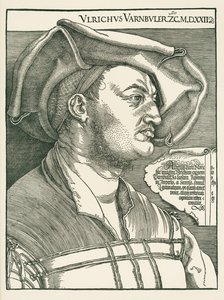 Portrait of Ulrich Varnbueler by Albrecht Dürer or Duerer