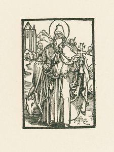 Saint Anthony the Great by Albrecht Dürer or Duerer