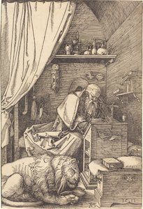Saint Jerome in His Cell by Albrecht Dürer