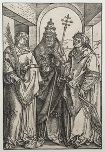 Saints Stephen, Sixtus and Lawrence by Albrecht Dürer or Duerer