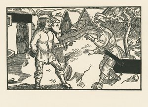 Syrus and Chremes by Albrecht Dürer or Duerer