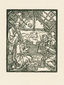 The Adoration of the Shepherds by Albrecht Dürer or Duerer