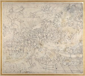The Assault near Rorschach on Lake Konstanz, c.1500