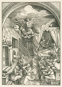 The Birth of the Virgin by Albrecht Dürer or Duerer