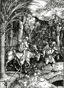 The Flight into Egypt, from the 