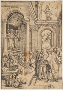 The Presentation of the Virgin in the Temple by Albrecht Dürer