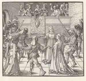 The Torch Dance by Albrecht Dürer or Duerer