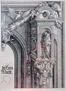 The Triumphal Arch of Emperor Maximilian I (detail)