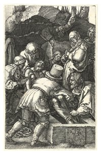 The burial of Christ by Albrecht Dürer