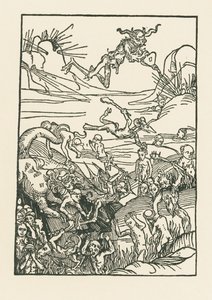 The Eternal Lamentation of the Damned by Albrecht Dürer or Duerer