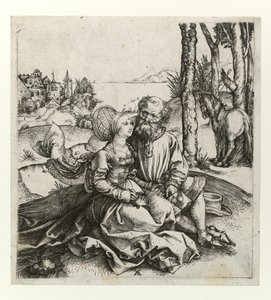 The ill-assorted couple by Albrecht Dürer