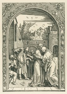 The meeting of Joachim and Anne at the Golden Gate