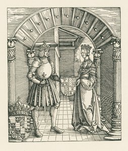 Triumphal Arch for Emperor Maximilian I by Albrecht Dürer or Duerer