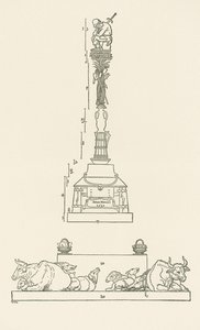 Victory Column for the Subjugation of Insurgent Peasants by Albrecht Dürer or Duerer