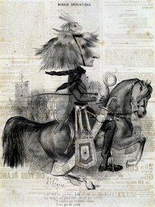 Cartoon by Franz Liszt - in 