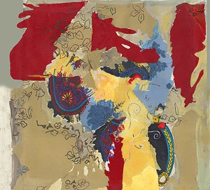 Vibrant Abstract Collage