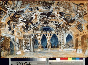 Stage Design for the Theatre Play The Lady from the Sea by H. Ibsen