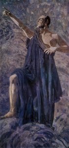 Russian opera singer Feodor Chaliapin in the title role in Arrigo Boito