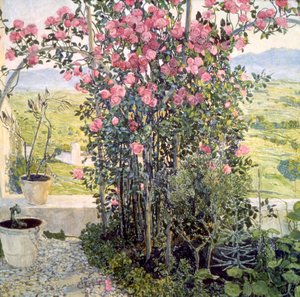 The Valley in Umbria by Aleksandr Jakovlevic Golovin