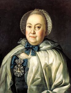 Portrait of the Lady-in-waiting Countess Maria A. Rumyantseva