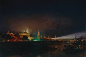 Illumination of the Moscow Kremlin by Aleksei Petrovich Bogolyubov