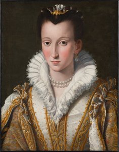 Portrait of Eleonora di Garzia di Toledo, called Dianora (?) by Alessandro Allori