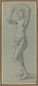 Study of a Female Nude by Alessandro Casolani